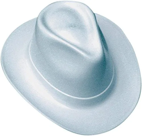 Miniatura 4 de Vulcan® casco protector estilo vaquero, Blanco, 1