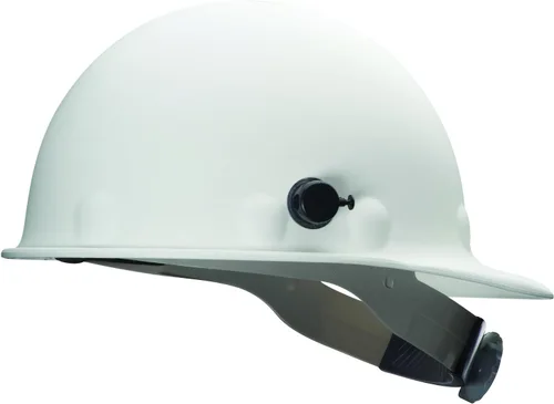 Miniatura 6 de Honeywell Fibre-Metal P2HNQRW11A000 Casco Duro Super Eight de Fibra de Vidrio con Visera de Trinquete, con Quick-Lok, Negro