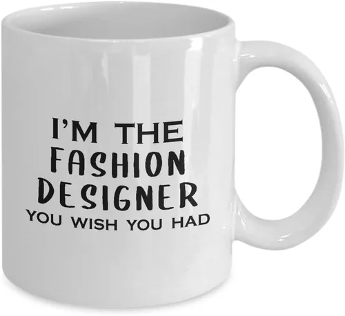 Miniatura 2 de Im the Fashion Designer Coffee Mug Tea Cup - Gifts for Textile Artist Designing Clothing Stylist Industry Funny Cute Gag Appreciation Idea - Wish