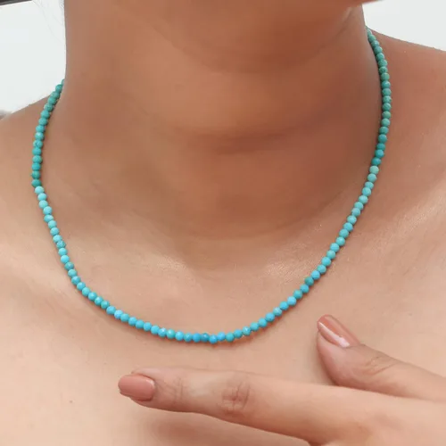 Miniatura 67 de Gempires - Collar de cuentas de piedras naturales hechas a mano, joyería de cristal hipoalergénica de 20 pulgadas, chapado en oro, joyería de moda