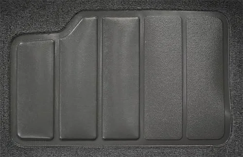 Miniatura 3 de ACC Alfombra automotriz compatible con Mazda 323 de 1990 a 1995, 2 puertas FWD (801-pelo de corte de felpa negra)