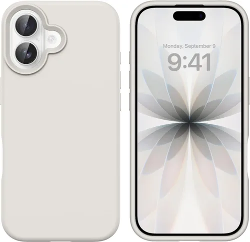 Miniatura 251 de GUAGUA Funda compatible con iPhone 17 Pro Max de 6.9 pulgadas, silicona líquida, goma de gel suave, delgada, forro de microfibra delgada