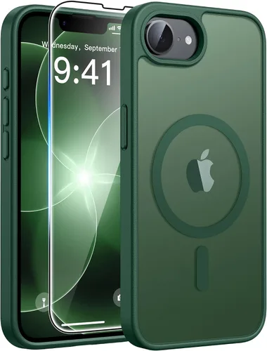 Miniatura 199 de FNTCASE - Funda para iPhone 16 Pro: magnética, mate, translúcida, de grado militar, protectora contra caídas, resistente, fina, duradera y a prueba