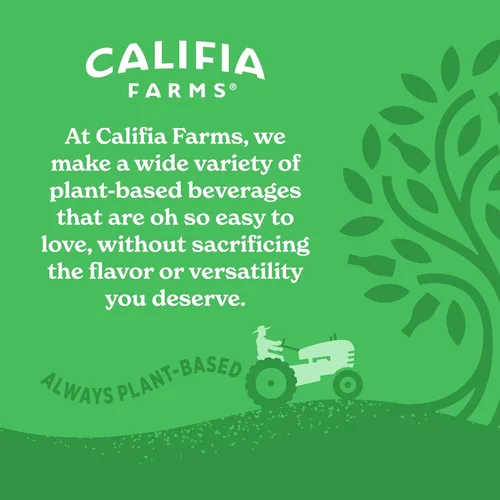 Miniatura 7 de Califia Farms - Leche orgánica de almendras sin azúcar, 48 onzas, sin lácteos, keto, vegana, a base de plantas, sin OMG, baja en calorías