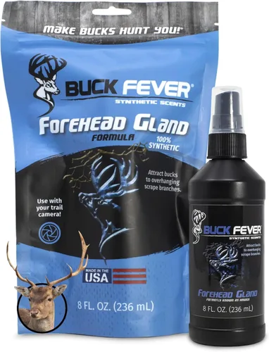 Miniatura 8 de Buck Fever Forehead Gland – Syntheticly Formulated Buck Lure & Deer Attractant (not just Limited to Whitetail Deer) for Mock Scrapes, Licking