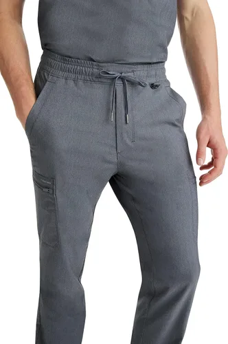 Miniatura 6 de Healing Hands Mens Scrub Pant 6 Pocket Purple Label 9300 Daniel Elastic Waist Drawstring Scrubs Pant