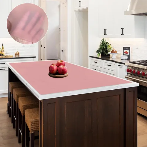 Miniatura 32 de Tapete de silicona súper grande, 120 x 24 pulgadas, tapete de silicona para encimera de cocina, tapete antideslizante resistente al calor, tapete