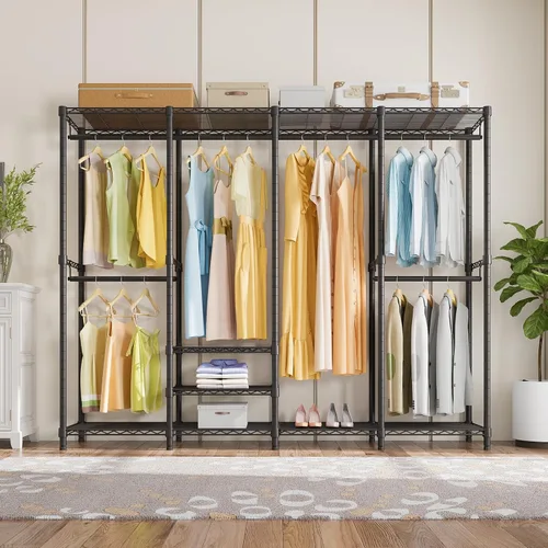 Miniatura 6 de VIPEK V40 Perchero de Ropa Mediano de Servicio Pesado Perchero de Ropa para Colgar Ropa, Percheros de Ropa Multifuncionales para Dormitorio