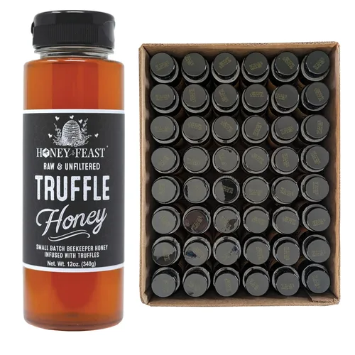 Miniatura 51 de Honey Feast, Miel de Flor Silvestre, 12 Onza