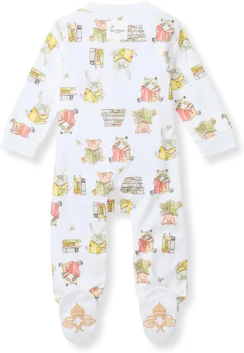 Miniatura 50 de Burt's Bees Baby - Pijama de una pieza para bebé, mameluco para dormir y jugar, algodón 100% orgánico, cremallera frontal