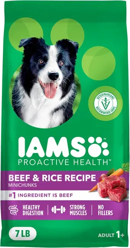 Miniatura 15 de IAMS Proactive Health Adult Minichunks Alimento Seco para Perros receta de Pollo y Granos Integrales, Bolsa de 30 lb