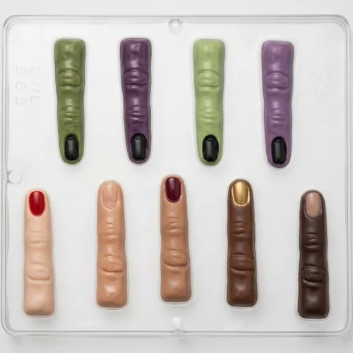 Molde de caramelo de chocolate para dedos humanos 965 Halloween