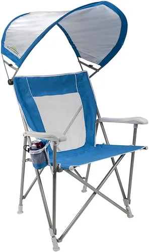 Miniatura 16 de GCI Outdoor Roadtrip Rocker Silla de Camping Silla Mecedora Portátil y Plegable con Reposabrazos Sólidos y Duraderos, Portavasos y Respaldo Verde
