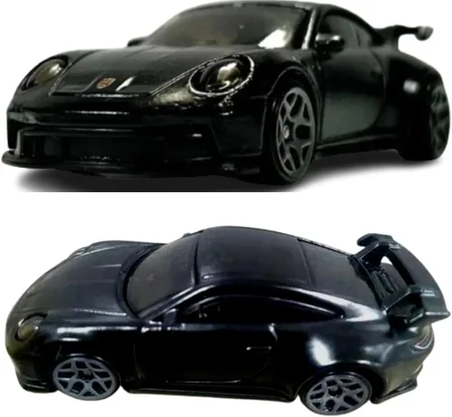 Miniatura 4 de Hot Wheels Porsche 911 GT3, Recién Salido de Fábrica 10/10