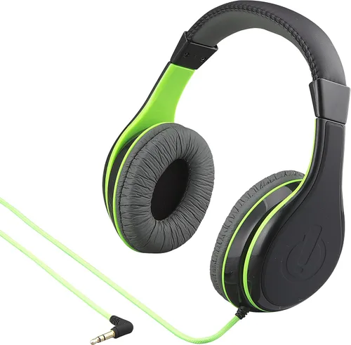 Miniatura 8 de eKids Auriculares para niños, sonido estéreo, cable Jack de 0.138 in, auriculares con cable para niños, sin enredos, control de volumen, auriculares