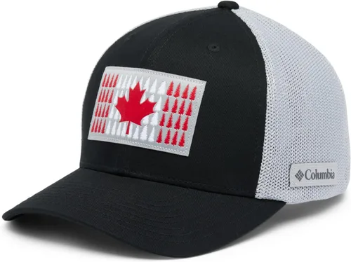 Miniatura 459 de Columbia - Gorra de malla con bandera con árboles unisex para adultos, corona alta