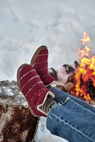 Miniatura 4 de Dearfoams Dara - Pantuflas deportivas de nailon para mujer