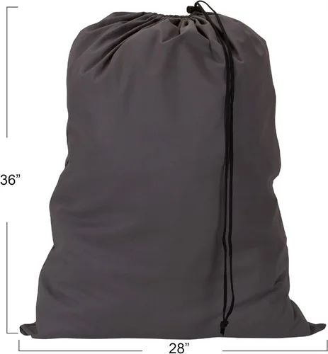 Miniatura 3 de Bolsa para ropa sucia de algodón natural extra grande, de Household Essentials