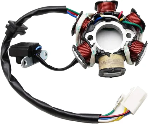 Miniatura 4 de PRO BAT ATV Quad Go Kart Magneto Stator 6 Bobinas 5 Cables para ATV de 50cc, 70cc, 90cc, 110cc, 125cc Dirt Bike Go Kart Mini-Choppers Motocicleta
