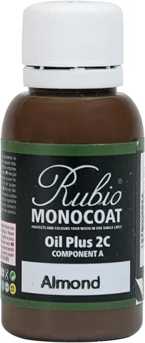 Miniatura 23 de Rubio Monocoat Muestra de Acabado de Aceite para Madera - Puro Aceite Plus Parte A Aceite de Linaza de Secado Rápido y Ecológico para Uso Pure