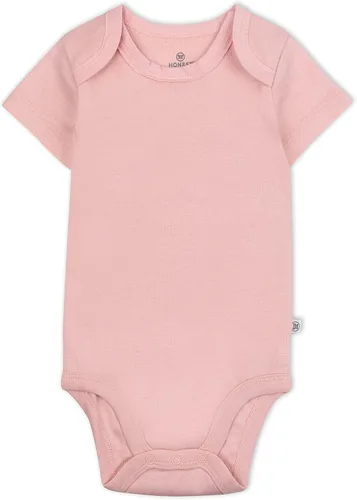 Miniatura 5 de HonestBaby baby-girls 5-pack Short Sleeve Bodysuits One-piece 100% Organic Cotton for Infant Baby Girls
