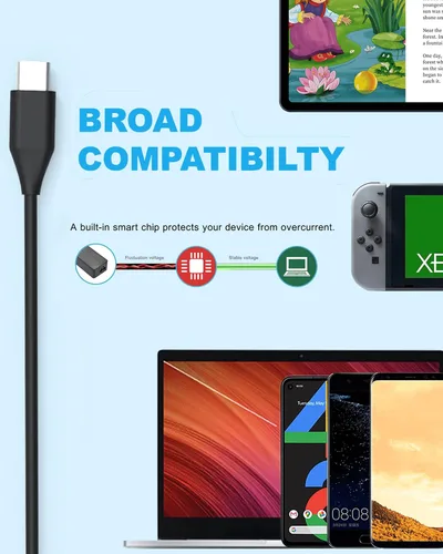 Miniatura 7 de Cargador USB C de 65 W y 45 W, compatible con Lenovo ThinkPad T14 T15 T16 E16 E15 Gen 1 Gen 2 X1 Yoga L13 7i Adaptador de corriente alterna