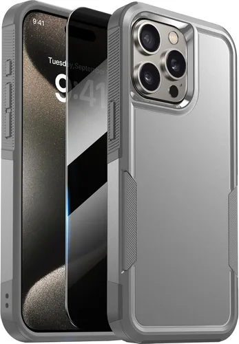 Miniatura 12 de Diaclara Funda diseñada para iPhone 12 Pro Max, [con protector de pantalla de privacidad] [antiespía] [protección contra caídas de grado militar]