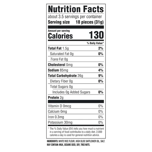 Miniatura 2 de GOOD THINS Galletas de arroz con simplemente sal, galletas de snack sin gluten, 3.5 oz
