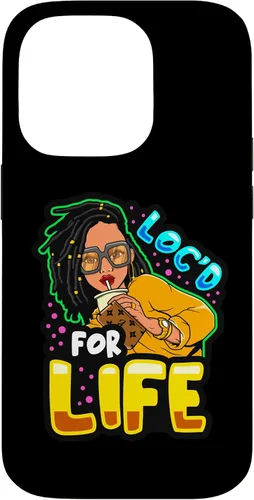 Miniatura 17 de Loc'd for Life Funny Locs Black Queen Dreadlocks Women Girls Case for iPhone 17