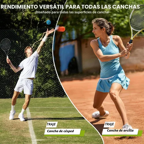 Miniatura 8 de Pelotas de tenis, paquete de 18 pelotas de entrenamiento con bolsa de malla para un fácil transporte, pelotas de práctica para perros y mascotas, 9
