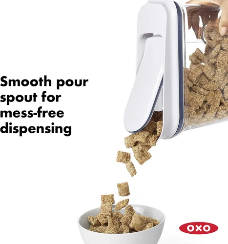Miniatura 4 de OXO Good Grips Dispensador hermético de cereales POP de tamaño mediano (3.2 L)