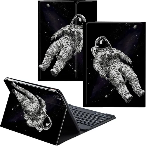 Miniatura 22 de Para Samsung Galaxy Tab S6 Lite Funda 2022/2020 Teclado Inalámbrico Desmontable Y Cubierta De Soporte De Cuero PU Funda Protectora Para Samsung