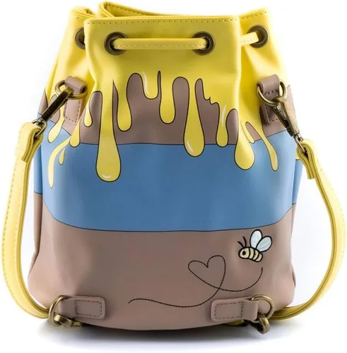 Miniatura 2 de Loungefly Disney Winnie the Poof 95th Anniversary Honey Pot - Bolso convertible para mujer, Multi