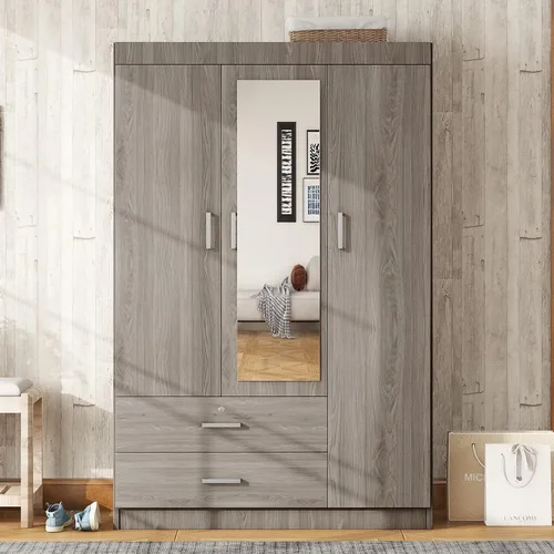 Miniatura 11 de Armarios de almacenamiento con puerta de cerradura, ropa de acero, armario independiente para oficina, hogar, escuela, empleado, gimnasio