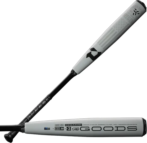Miniatura 8 de DeMarini 2024 The Goods (Drop 3) Bates de béisbol BBCOR Gris/Negro