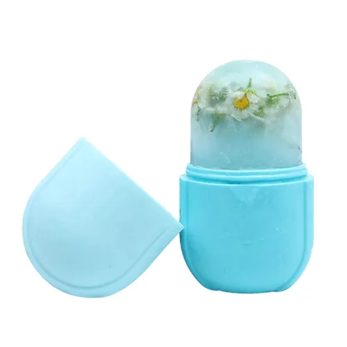 Miniatura 11 de Rodillo de hielo para cara y ojos, rodillo de hielo de belleza facial, herramientas para el cuidado de la piel, cubo facial de hielo, masaje facial