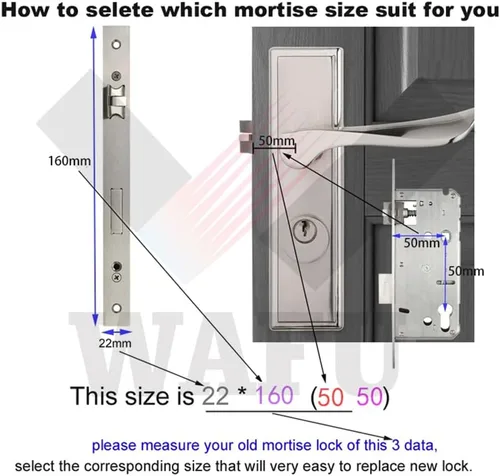 Miniatura 3 de Cerradura inteligente con cámara gran angular de 120° y timbre inteligente sin llave, manija de bloqueo de puerta biométrica de aleación