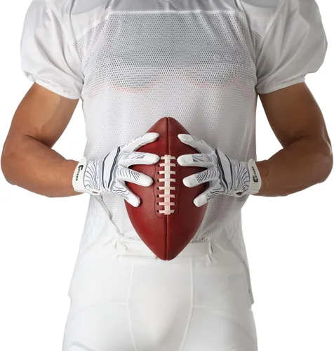 Miniatura 6 de Cutters Guantes de fútbol – Guantes de receptor de fútbol con agarre de silicona de alta adherencia, soporte y protección superiores, adultos y Topo