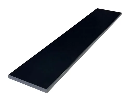 Miniatura 9 de Umbral de Mármol Artificial Súper Negro para Bordillo de Ducha, Protector contra Salpicaduras de Tocador de Baño, Alféizar de Ventana, Transiciones
