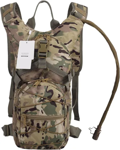 Miniatura 13 de Mochila de hidratación con vejiga de agua de 3L para senderismo y escalada