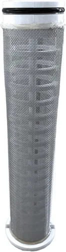 KleenWater KWSStop, pantalla de repuesto de acero inoxidable, 1 5/8 pulgadas (ancho) x 8 1/8 pulgadas, compatible con filtros giratorios Rusco,