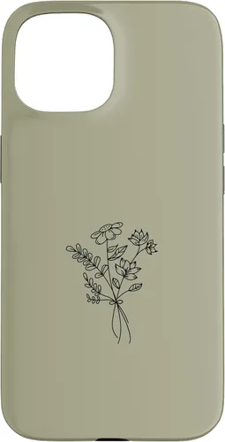 Miniatura 6 de Funda para iPhone 12 mini Wildlfower Floral Flower Khaki