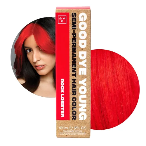 Miniatura 12 de Good Dye Young Streaks and Strands - Tinte acondicionador semipermanente con protección UV (Ruina azul), sin PPD, sin crueldad animal y vegano, dura