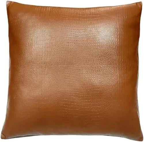 Miniatura 52 de Funda de almohada de piel de cordero – Funda de cojín decorativa para sofá – Fundas para sala de estar y dormitorio, 22 x 22 pulgadas – Paquete de 2