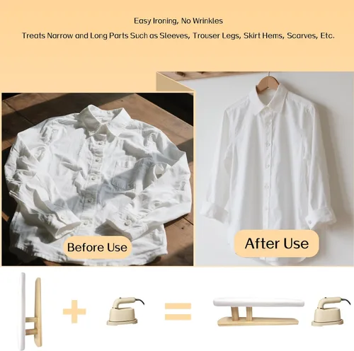 Miniatura 6 de Tabla de planchar acolchada con pecho y manga larga con base de madera para herramientas domésticas, formas de vestido a medida, estudio de costura