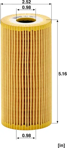 Miniatura 5 de MANN-FILTER HU 7027 Z Cartucho Filtro de Aceite