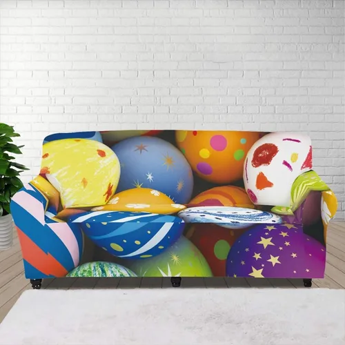 Miniatura 28 de Fundas aztecas para sofá, lavables e impermeables, fundas elásticas para sofás y sofás, a prueba de polvo, fundas elásticas para sofá de 1 cojín