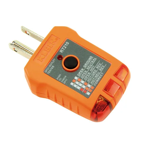 Miniatura 14 de Klein Tools CL120VP Kit de prueba de voltaje eléctrico con medidor de abrazadera, tres probadores, cables de prueba, bolsa