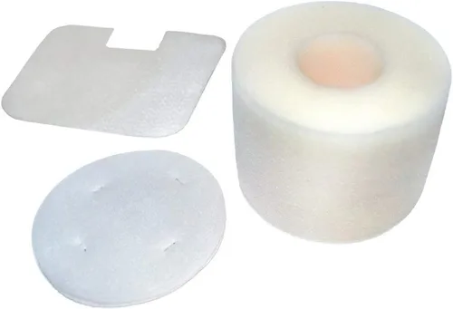 HQRP XFF36 Kit de filtro de espuma y fieltro para Shark Navigator NV36 NV36A NV42 UV410 NV44 NV4426 NV46 NV46C NV4226 NV4626 NV4626 giratorio Deluxe