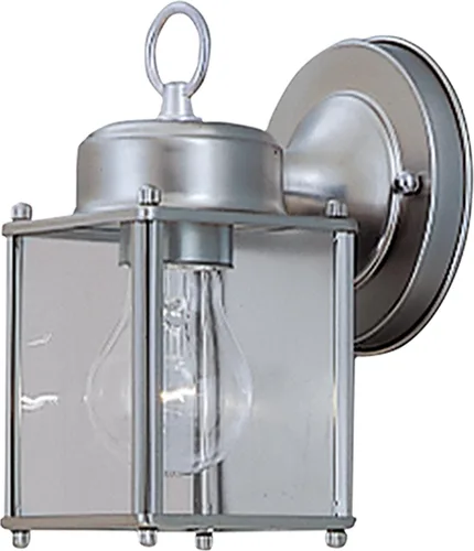 Miniatura 9 de DESIGNERS FOUNTAIN Preston Accesorio de Luz Exterior, Aplique de Pared de 8 Pulgadas para Puerta Delantera, Patio y Porche, Estaño, 1161-PW Peltre